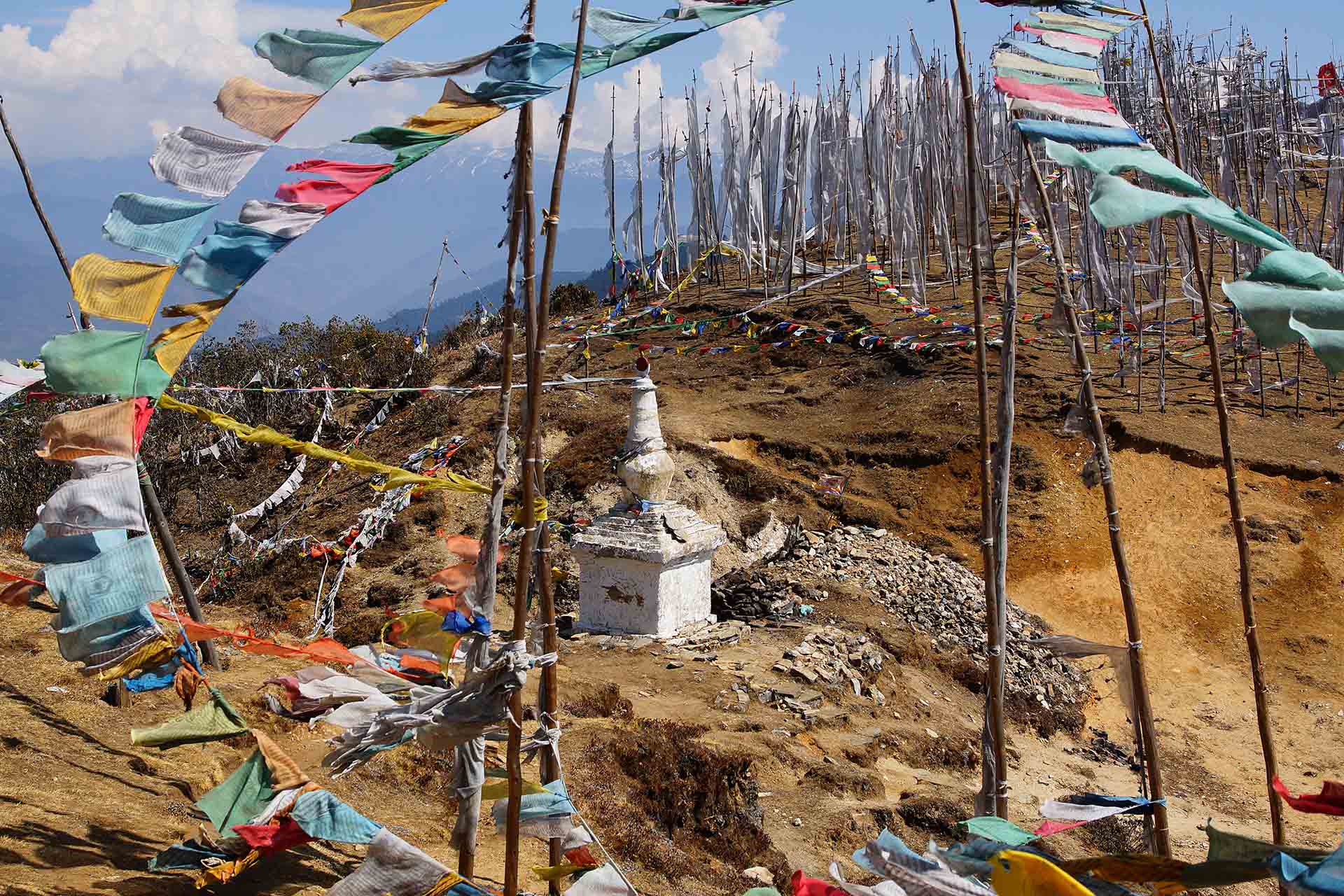 Chele La-pas: picknicken op 4000 meter hoog in Bhutan