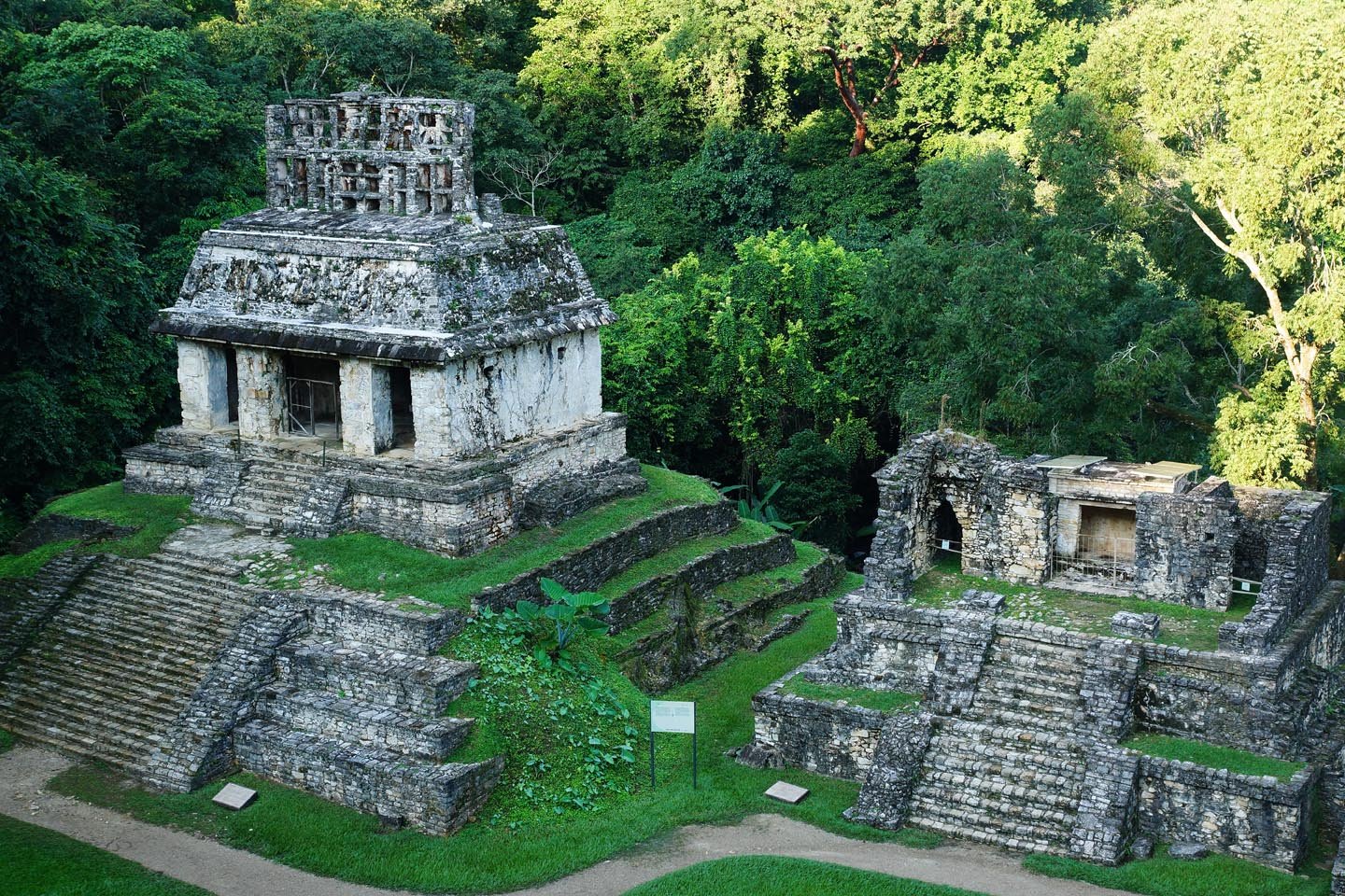 Maya tempel Palenque Mexico