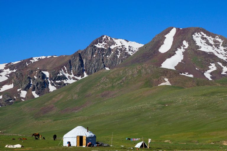 Kirgizie natuur