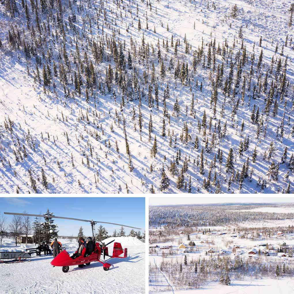 gyrocopter Lapland