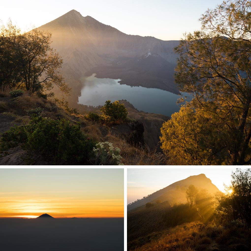 zonsondergang Rinjani Lombok