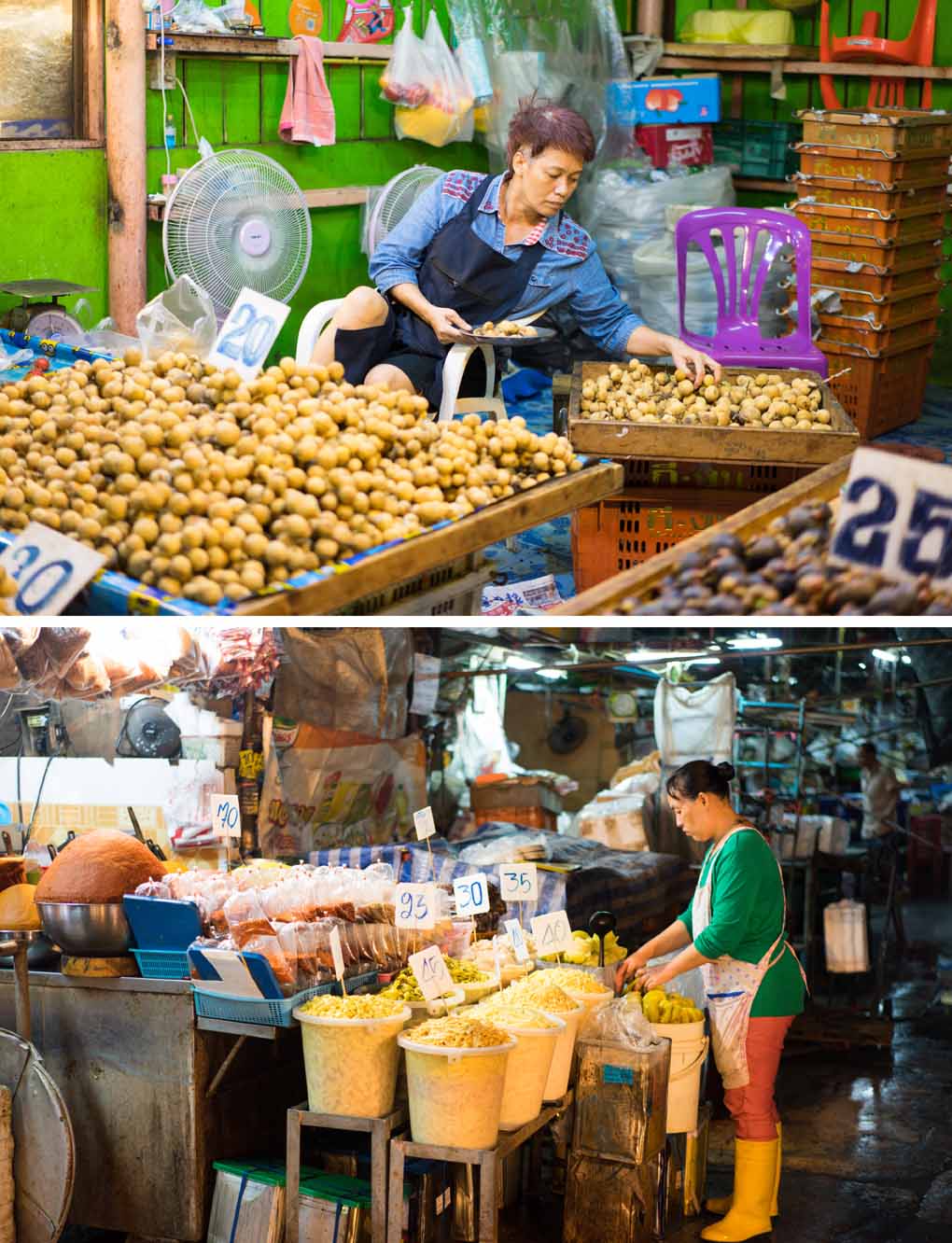 Klong Thoey Market Bangkok
