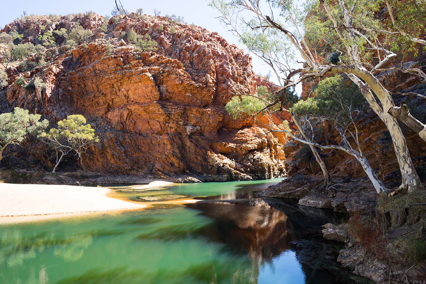 groene waterpoel Australië