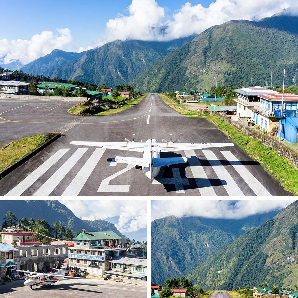 vliegveld Lukla Nepal
