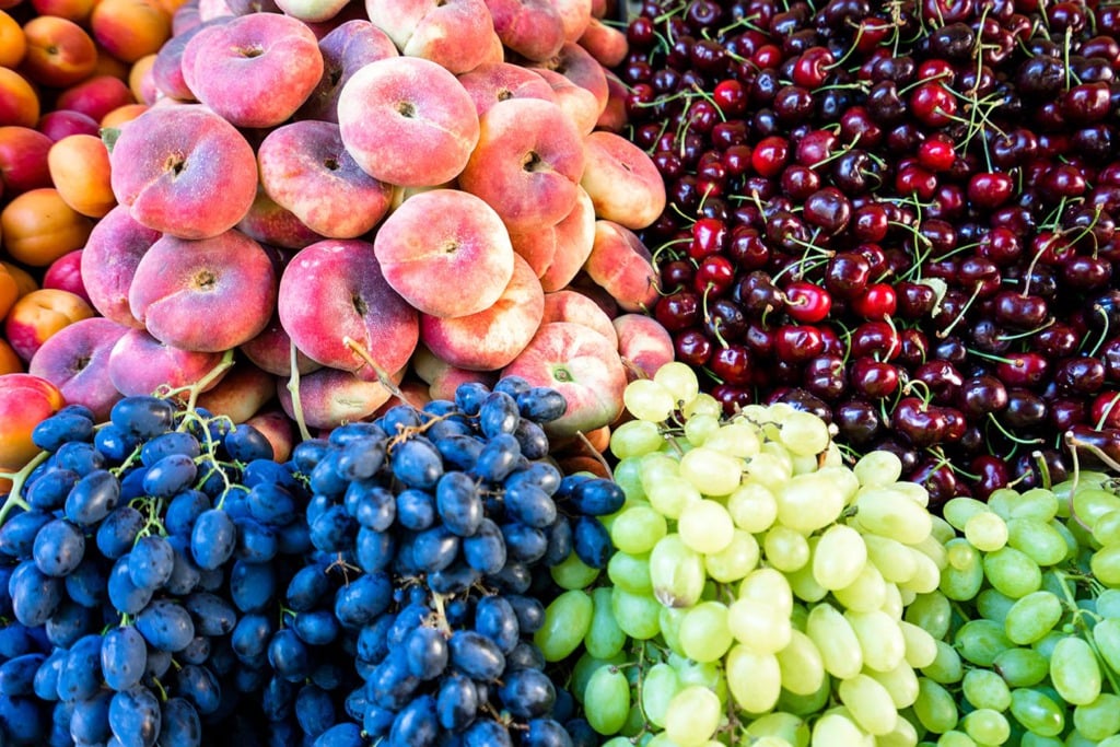 fruit op markt Split