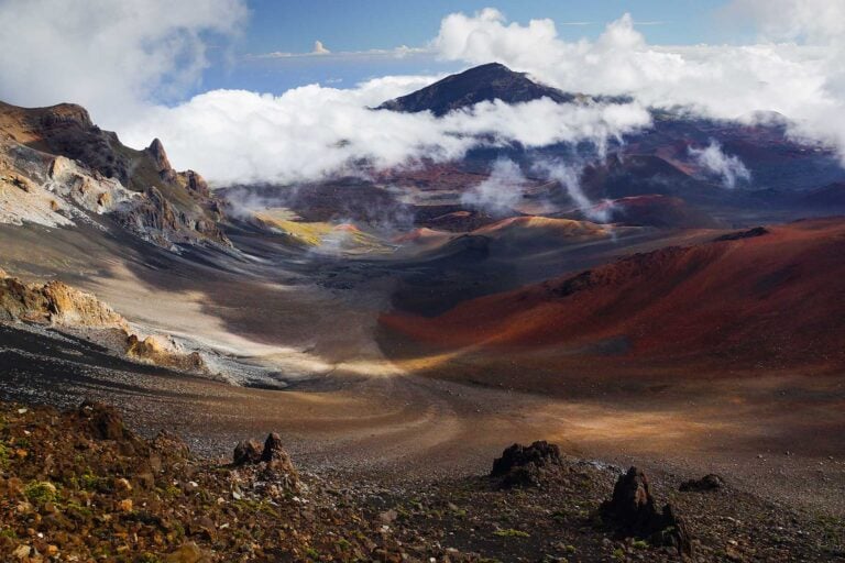 Haleakala vulkaan Maui Hawaii