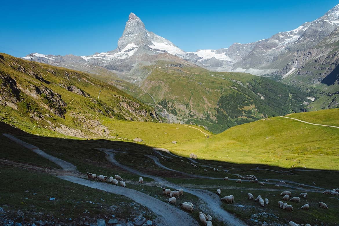 Uitzicht Matterhorn Gornergrat Bahn