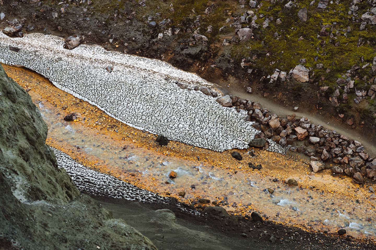 Close-up Landmannalaugar