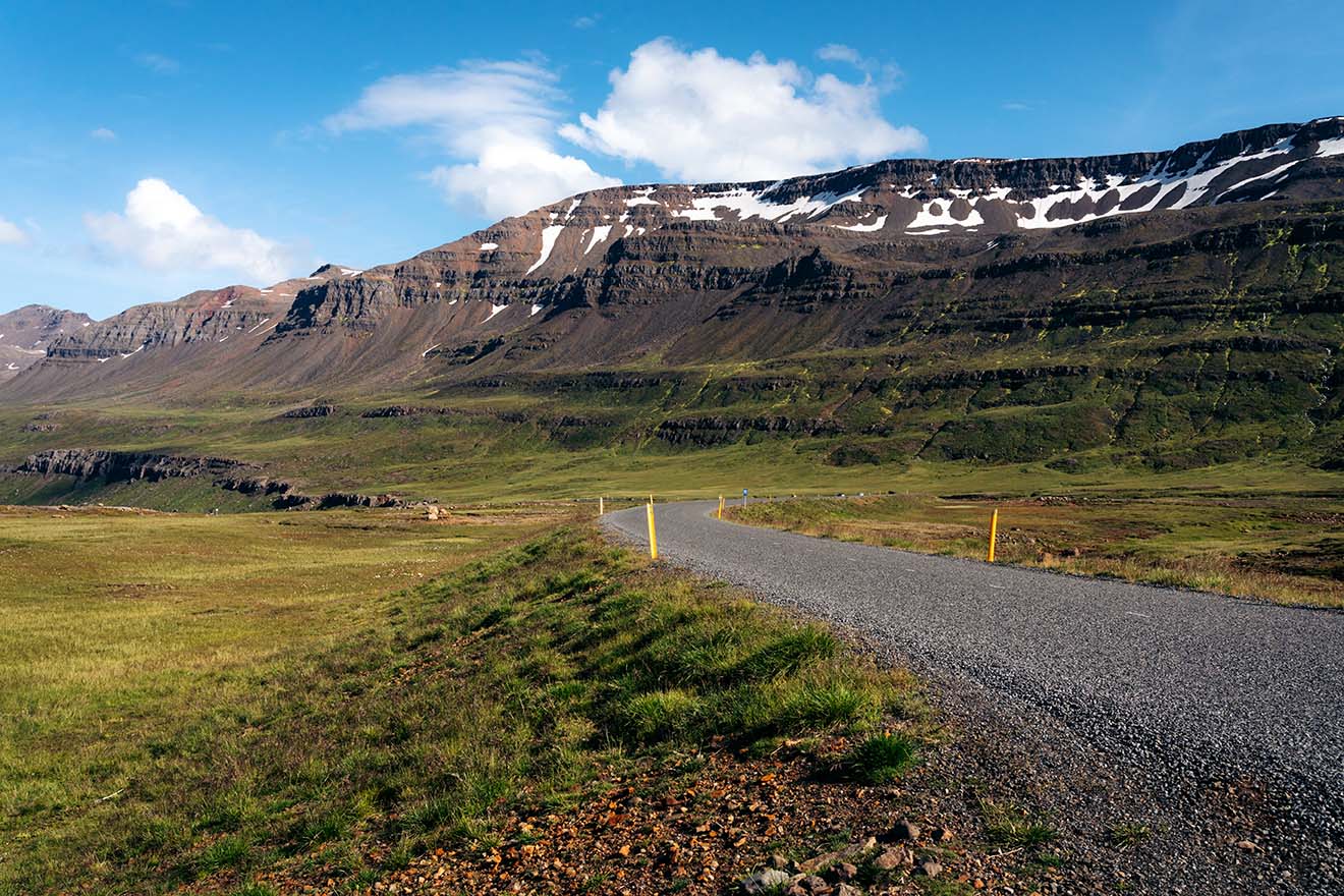 mooiste bergweg IJsland