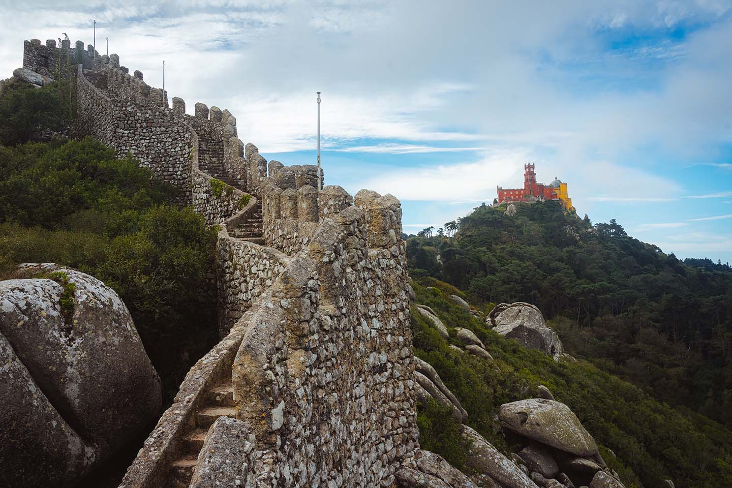 kasteelmuren Sintra