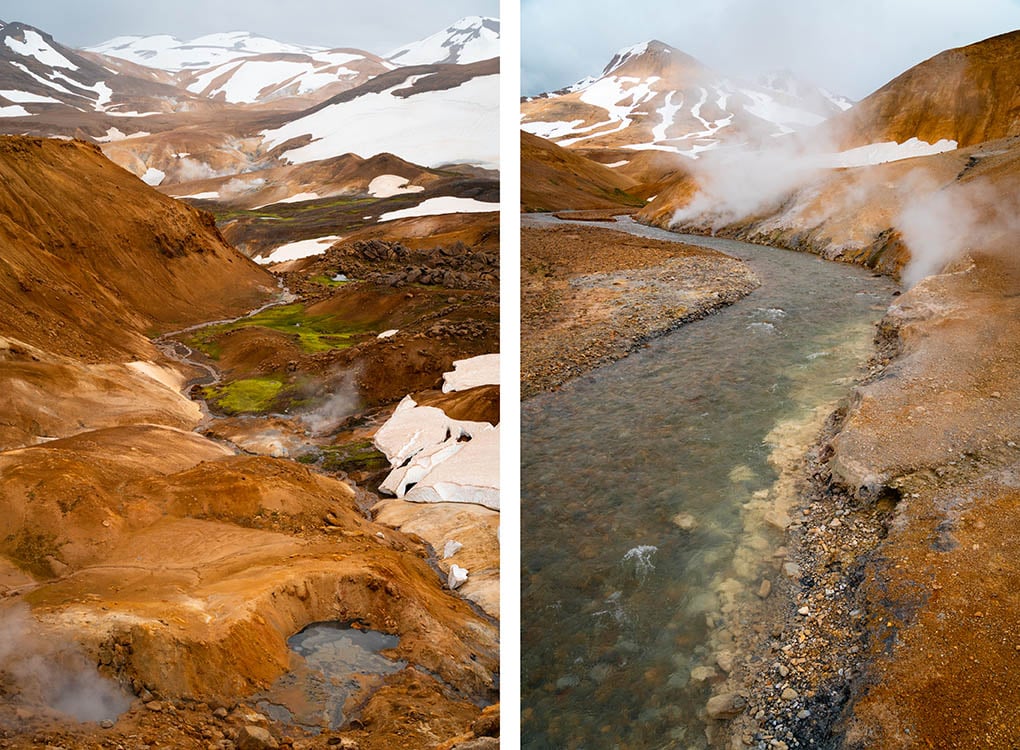 geothermisch landschap IJsland