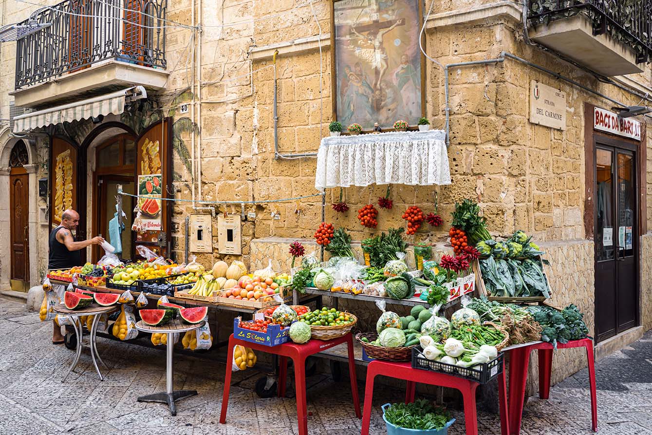 Markt in Bari