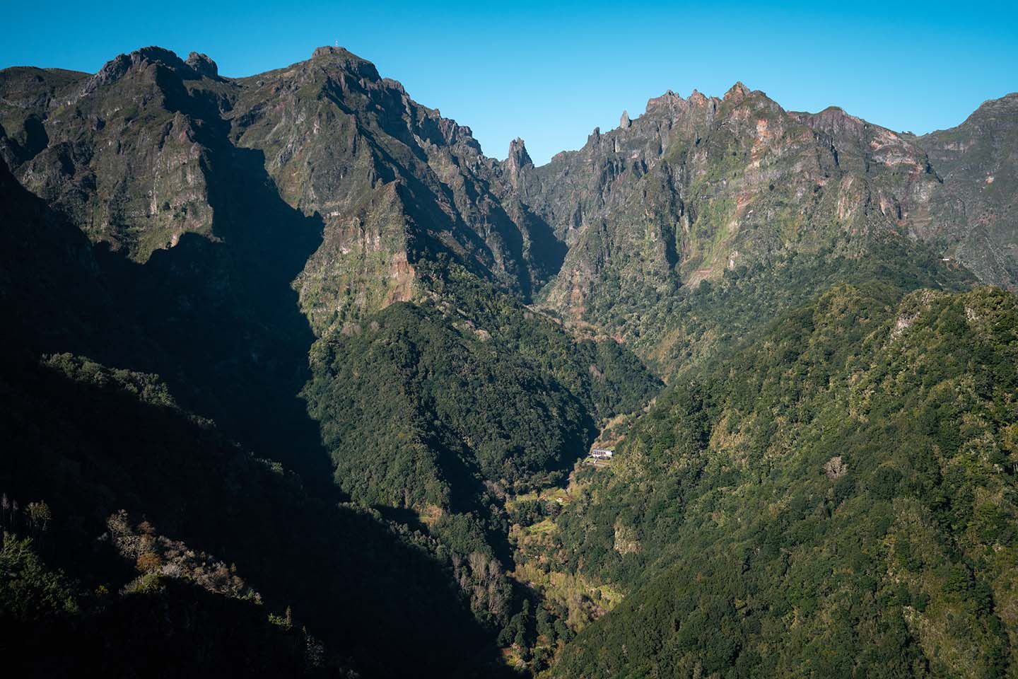 uitzichten bergen Madeira