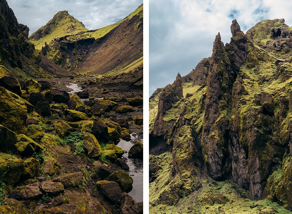 Wandeling Thakgil IJsland 2