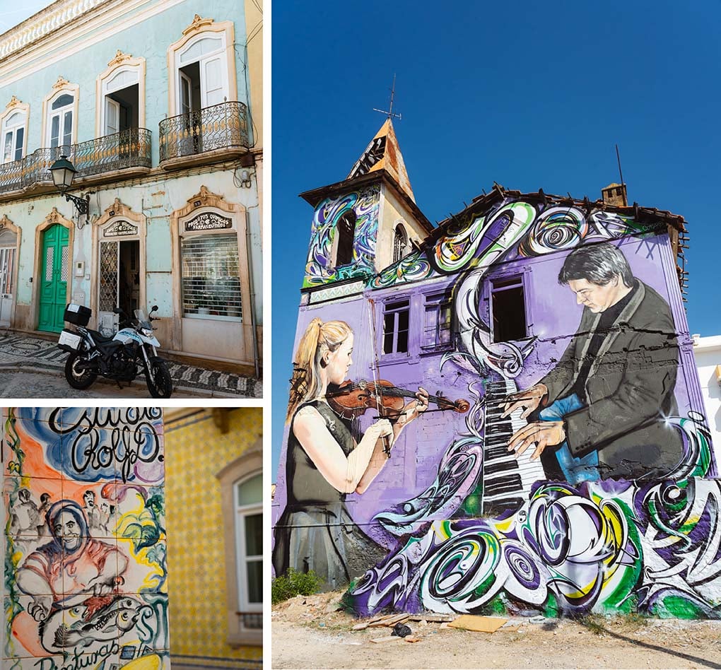 street art Olhao Portugal