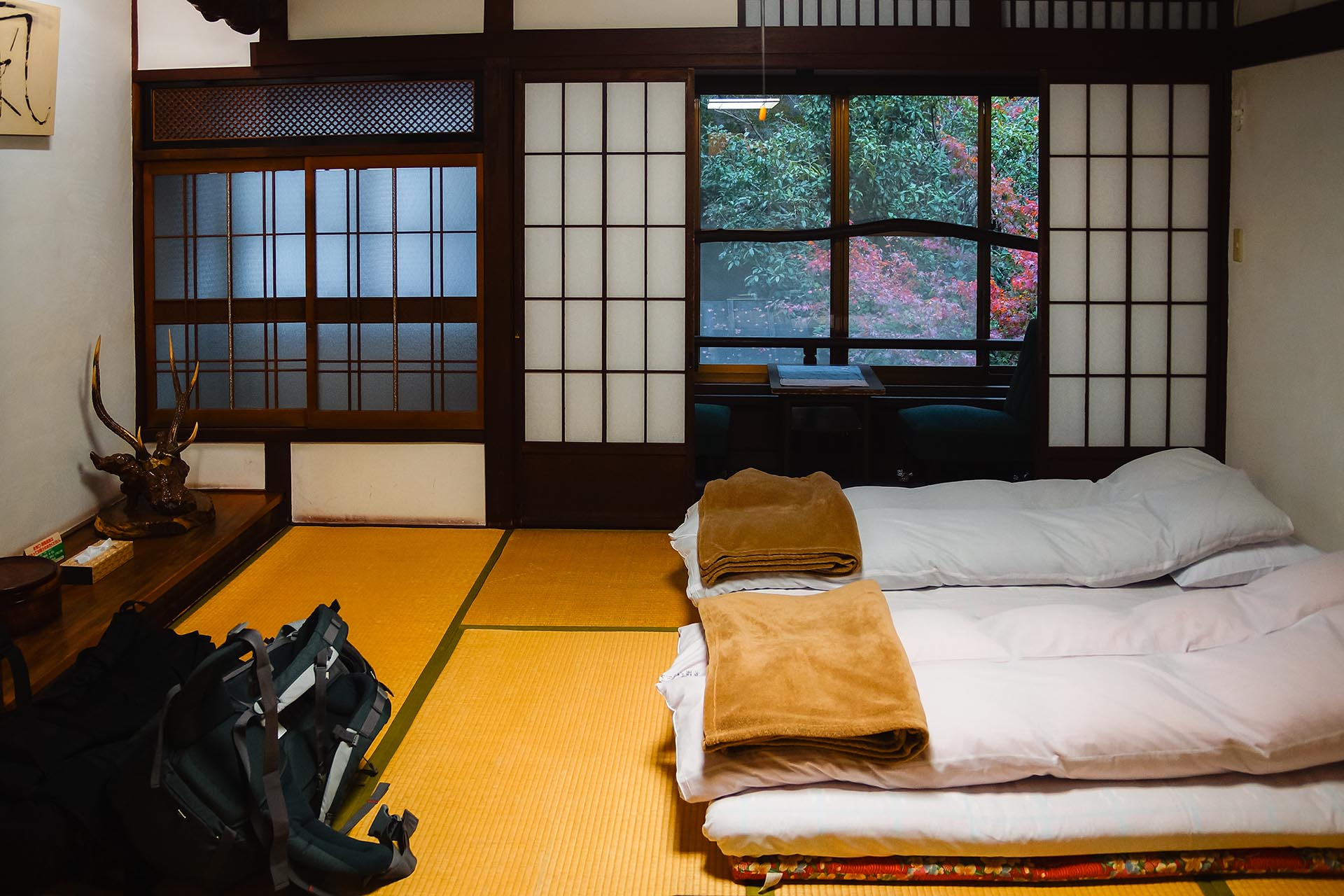 Het toppunt van relaxed: slapen in een ryokan in Japan