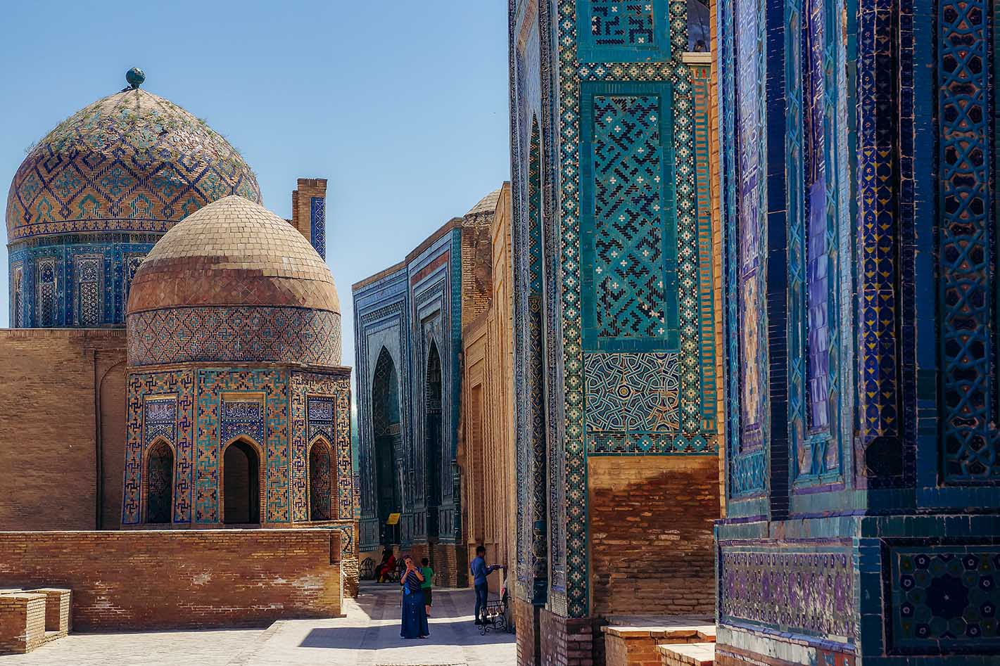 Shah-i-Zinda Samarkand Oezbekistan
