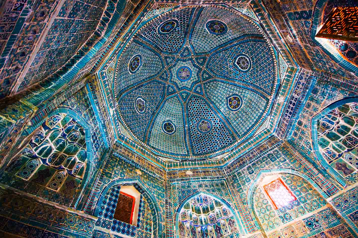 koepel Shah-i-Zinda Samarkand