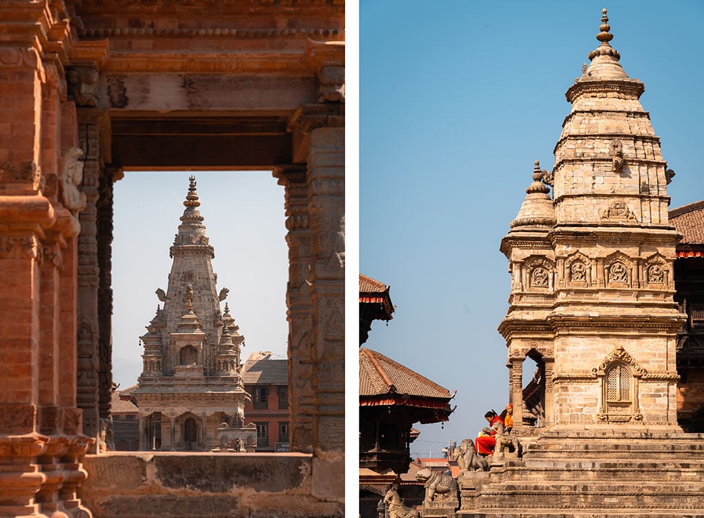 tempels Bhaktapur Nepal