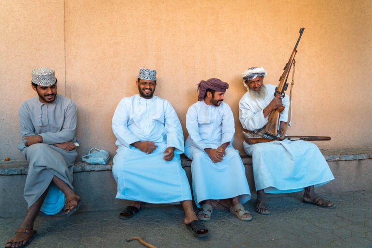 Mannen in Nizwa