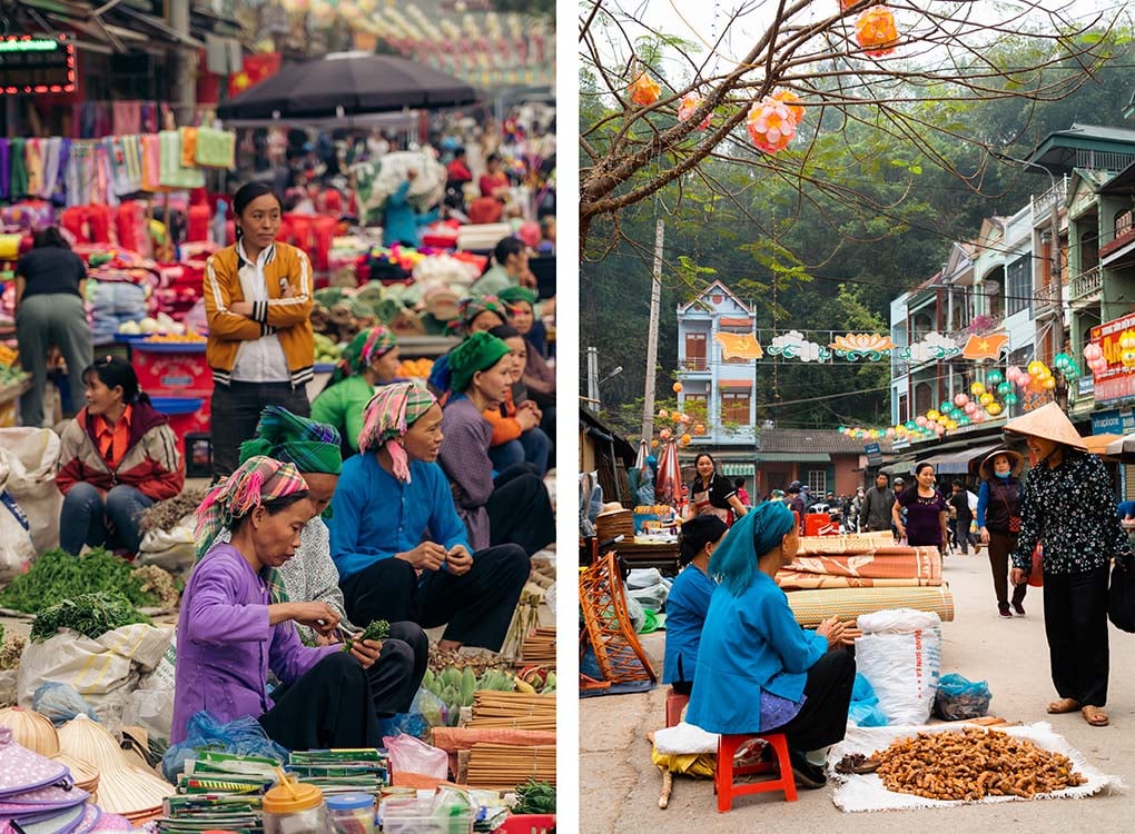 markt Bao Lac Vietnam