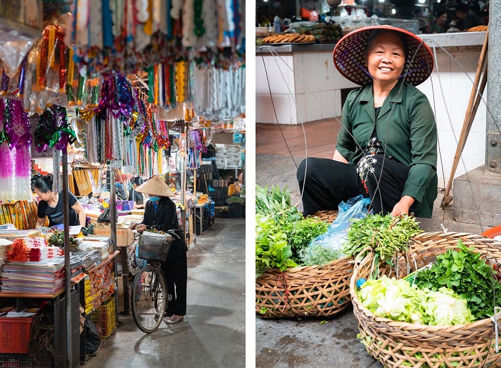 Markt Cao Bang Vietnam