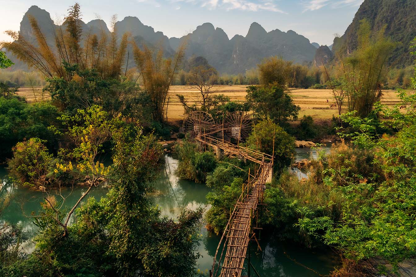 Natuur Cao Bang Vietnam