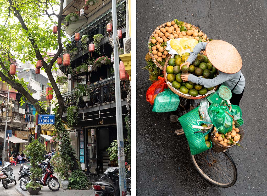 Straatbeeld Hanoi