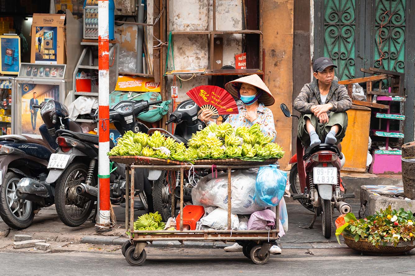 Old Quarter Hanoi Vietnam 