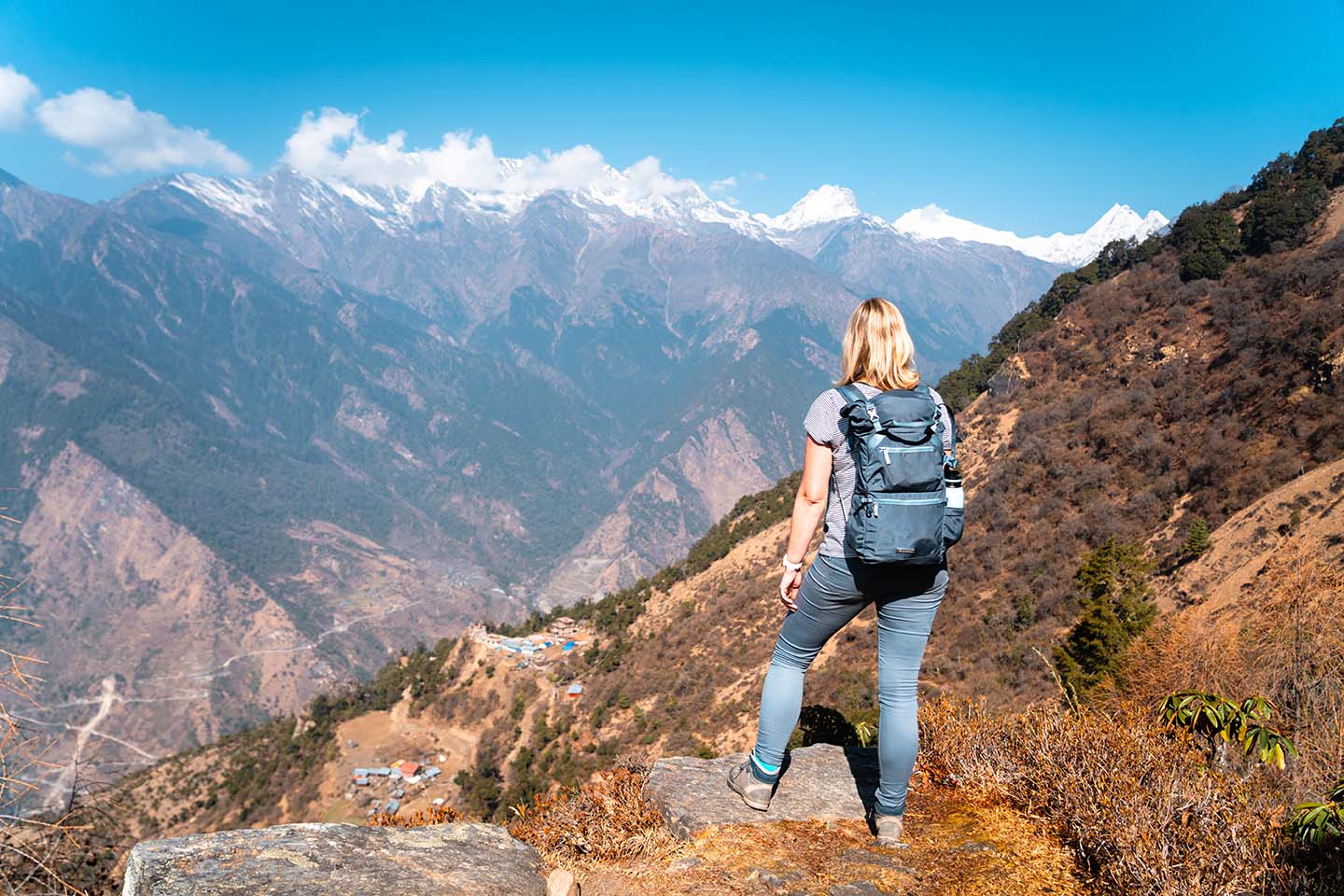 Uitzicht Tamang Heritage Trail Nepal