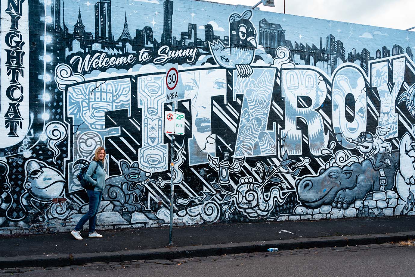 street art Fitzroy Melbourne