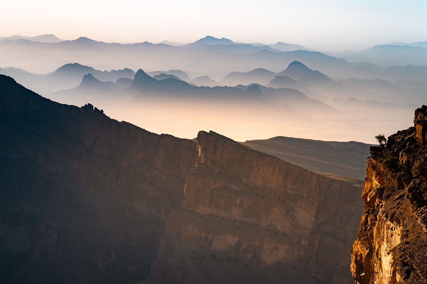 Jebel Shams zonsopkomst
