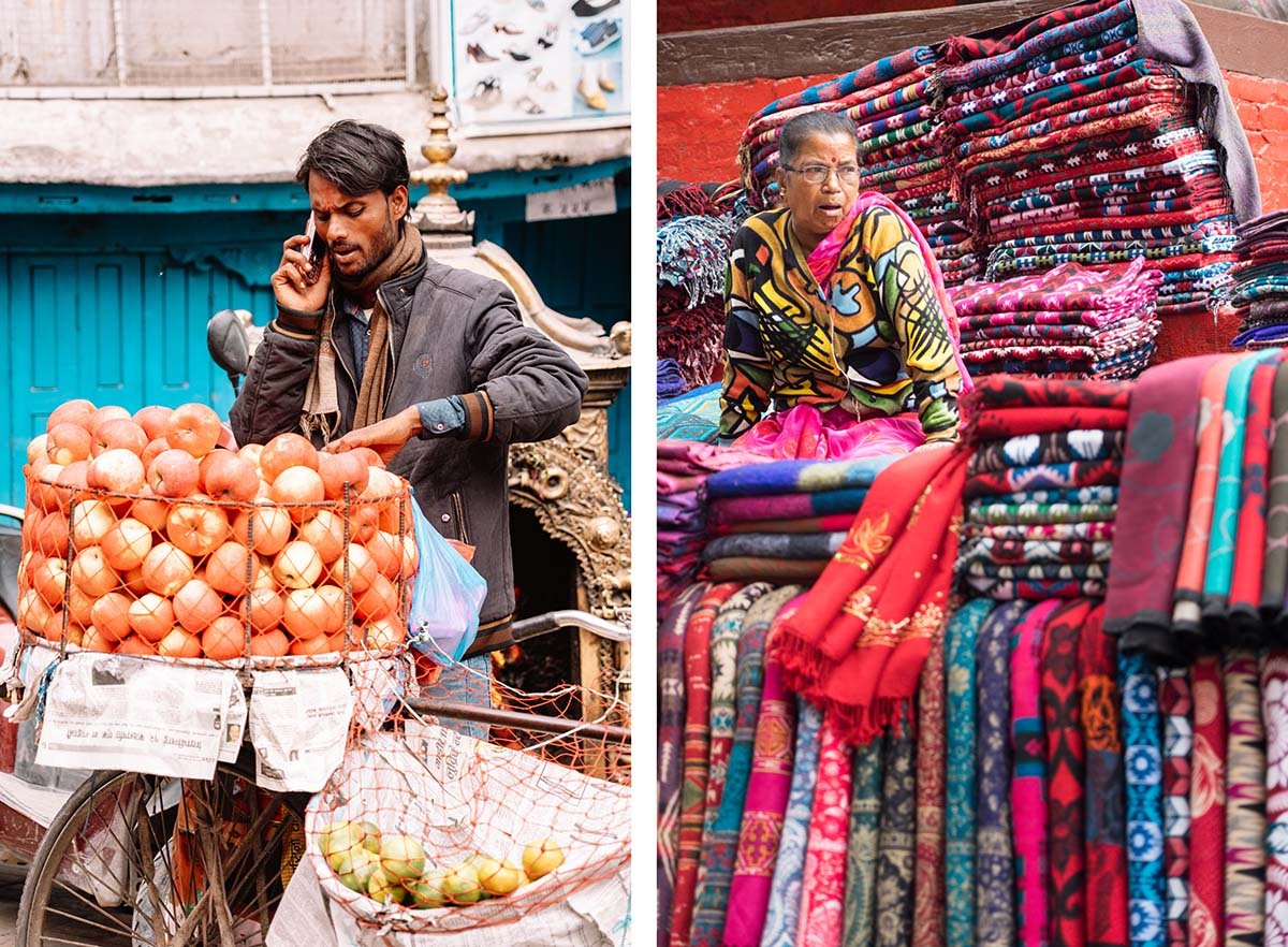 marktverkopers Kathmandu