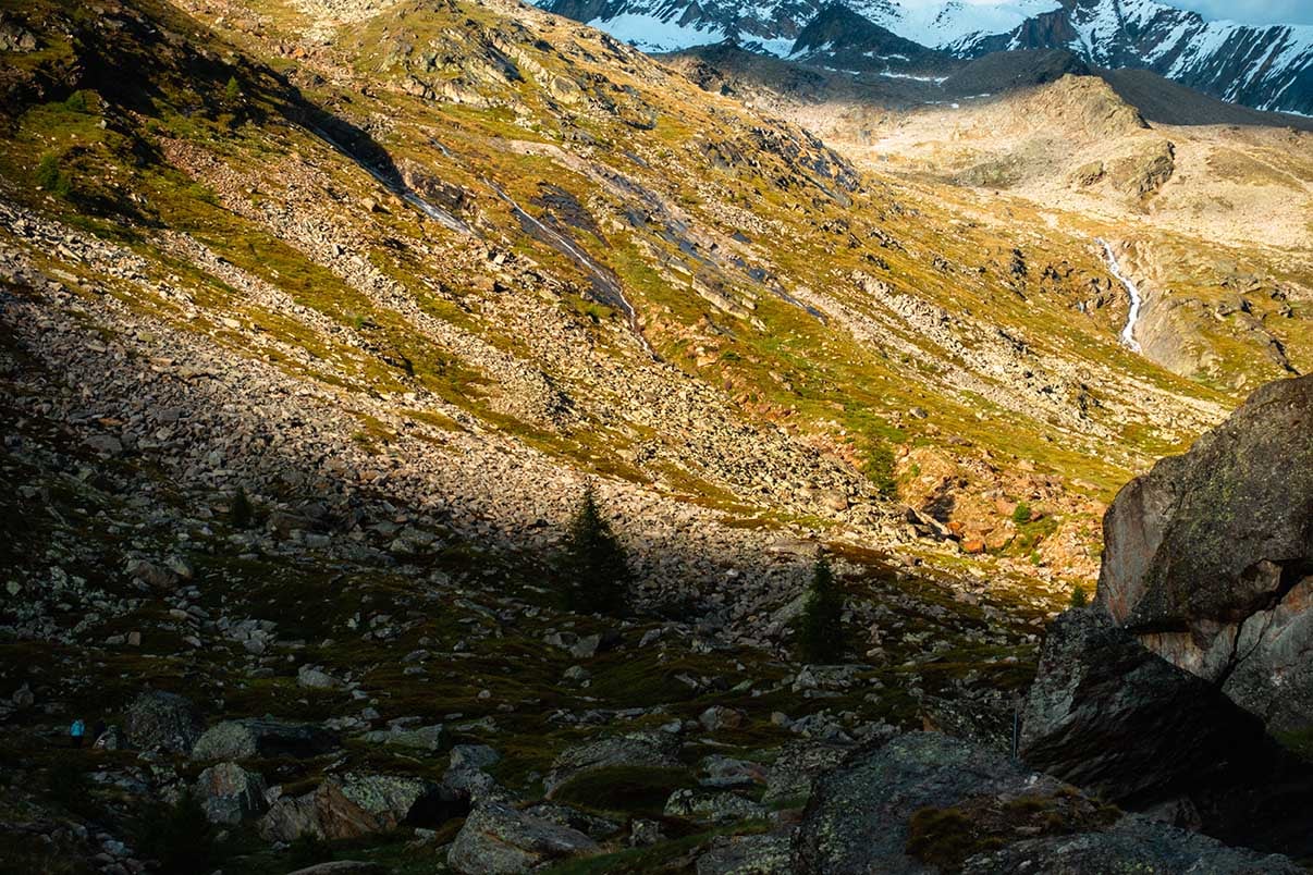 Zonsondergang Zwitserland