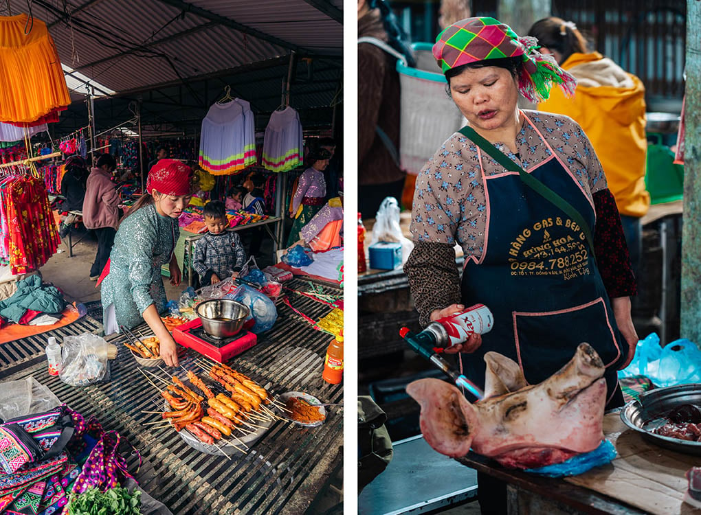 Dong Van Sunday Market Vietnam