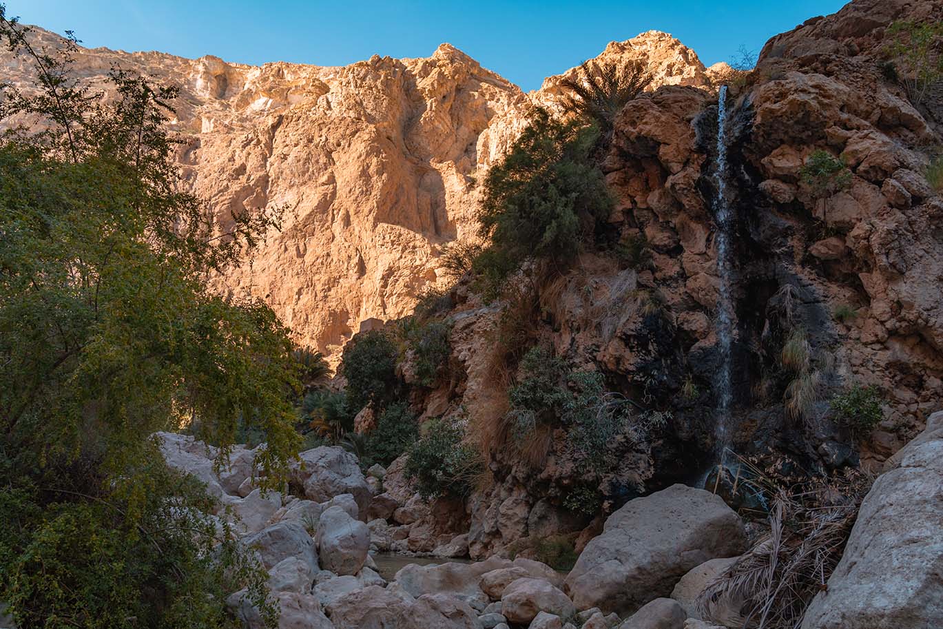 Waterval Wadi Shab Oman