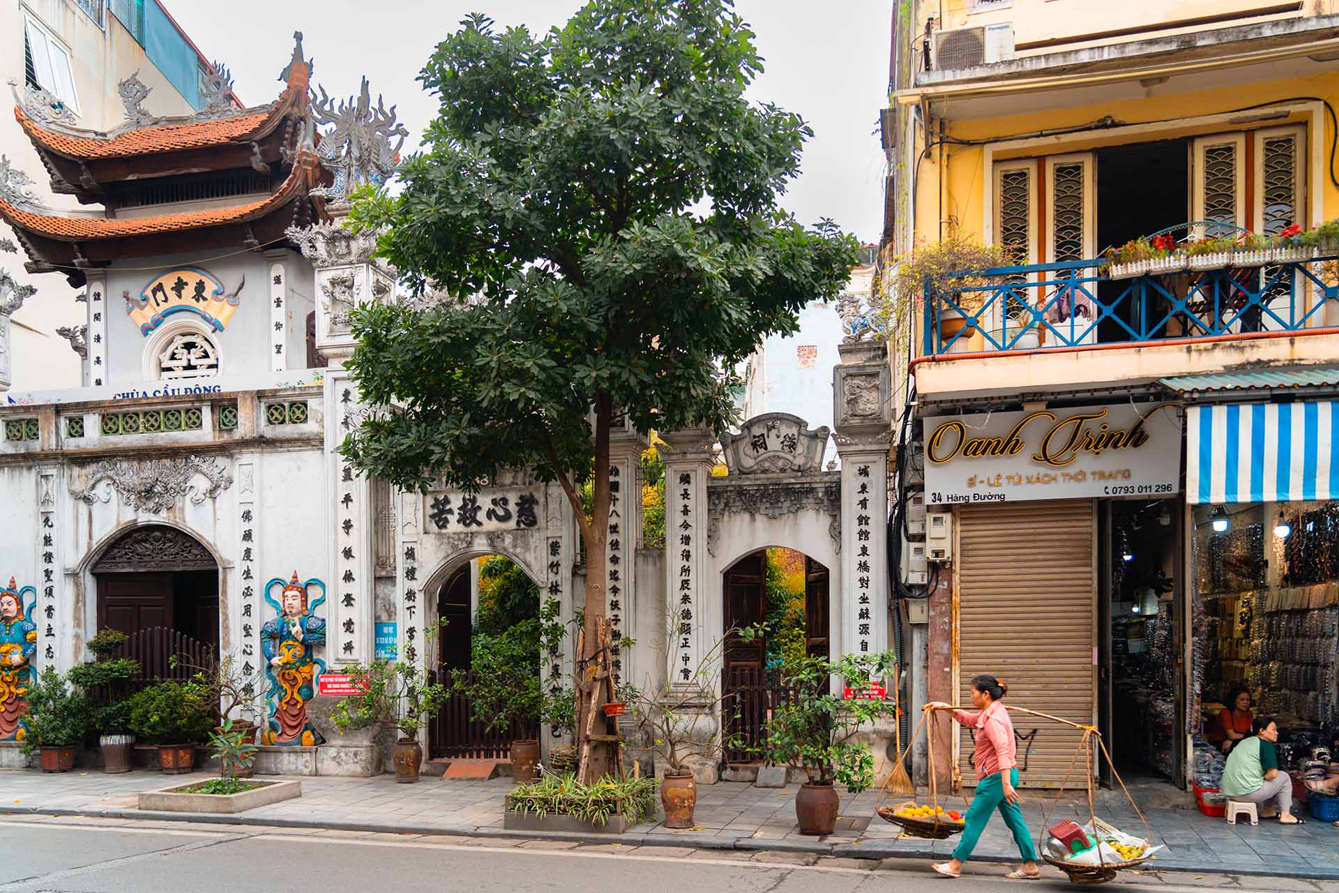 straat in Hanoi
