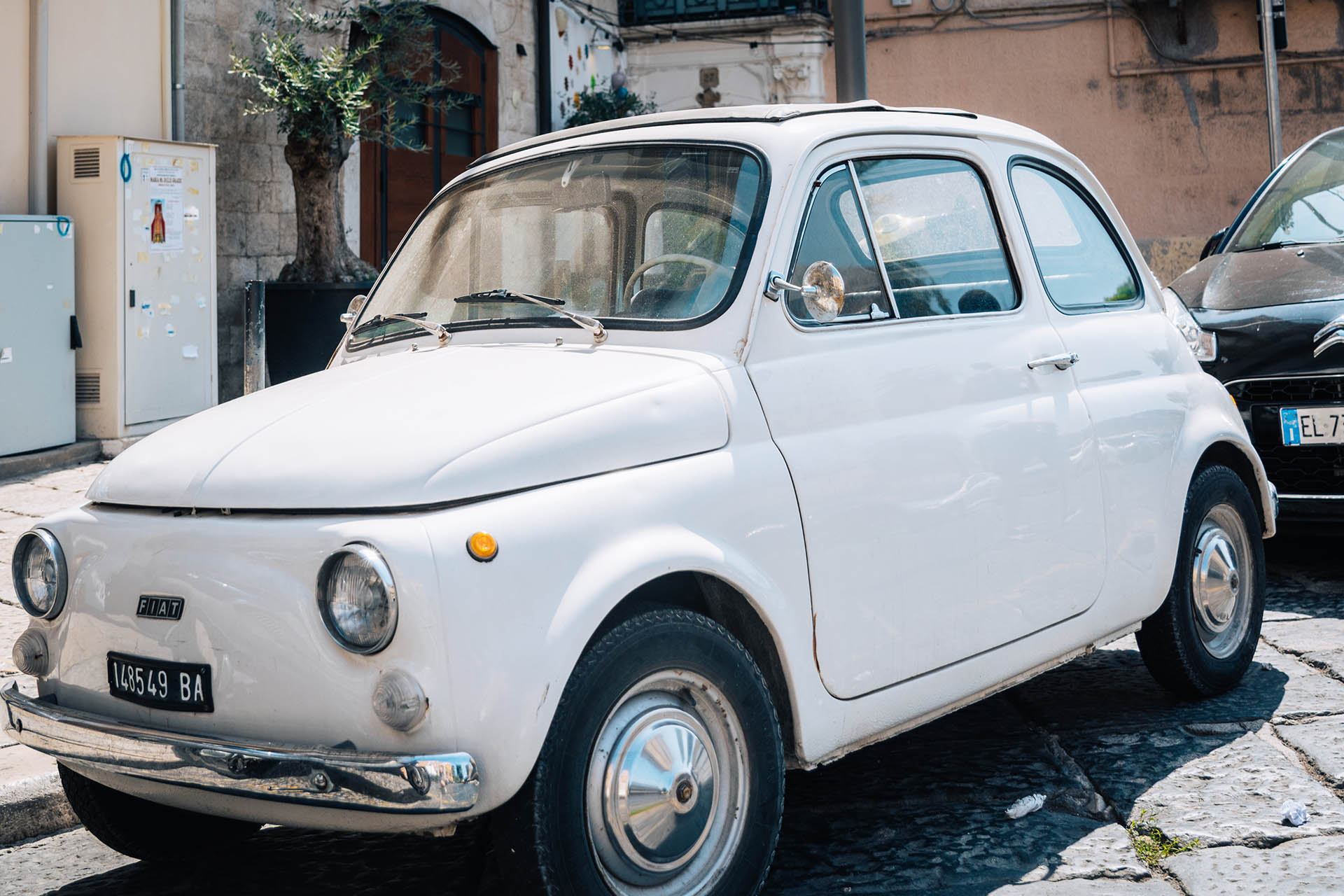 Fiat 500 in Bari Italië