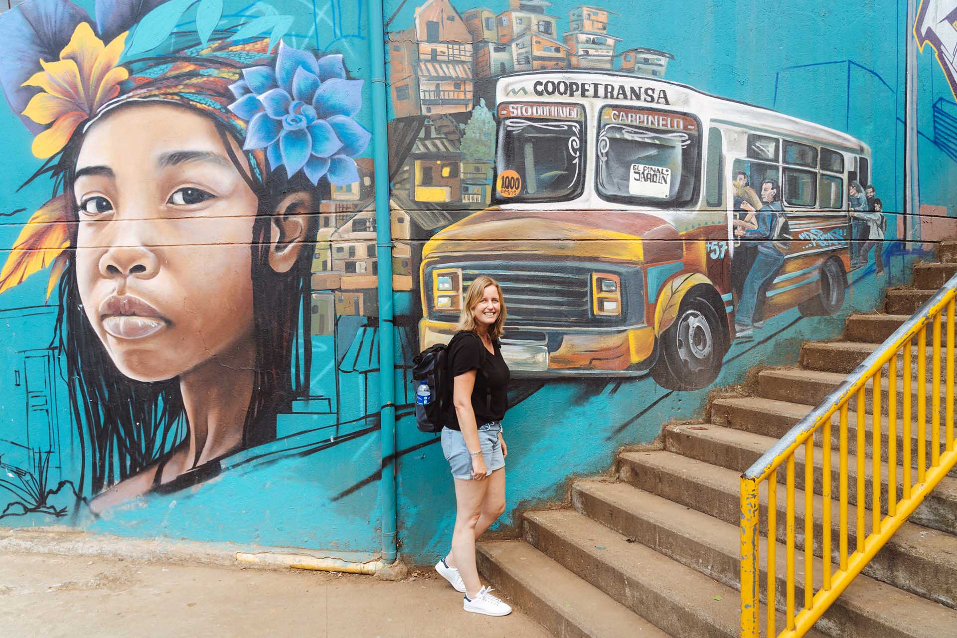 street art in Medellin Colombia