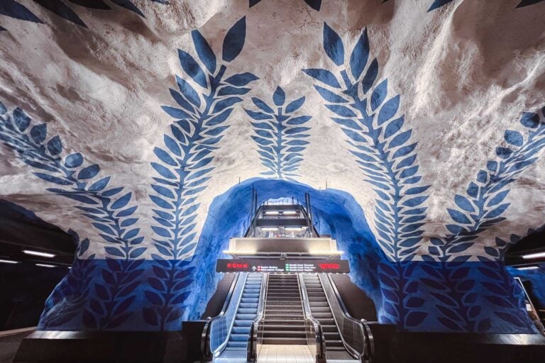 kunst in metro Stockholm