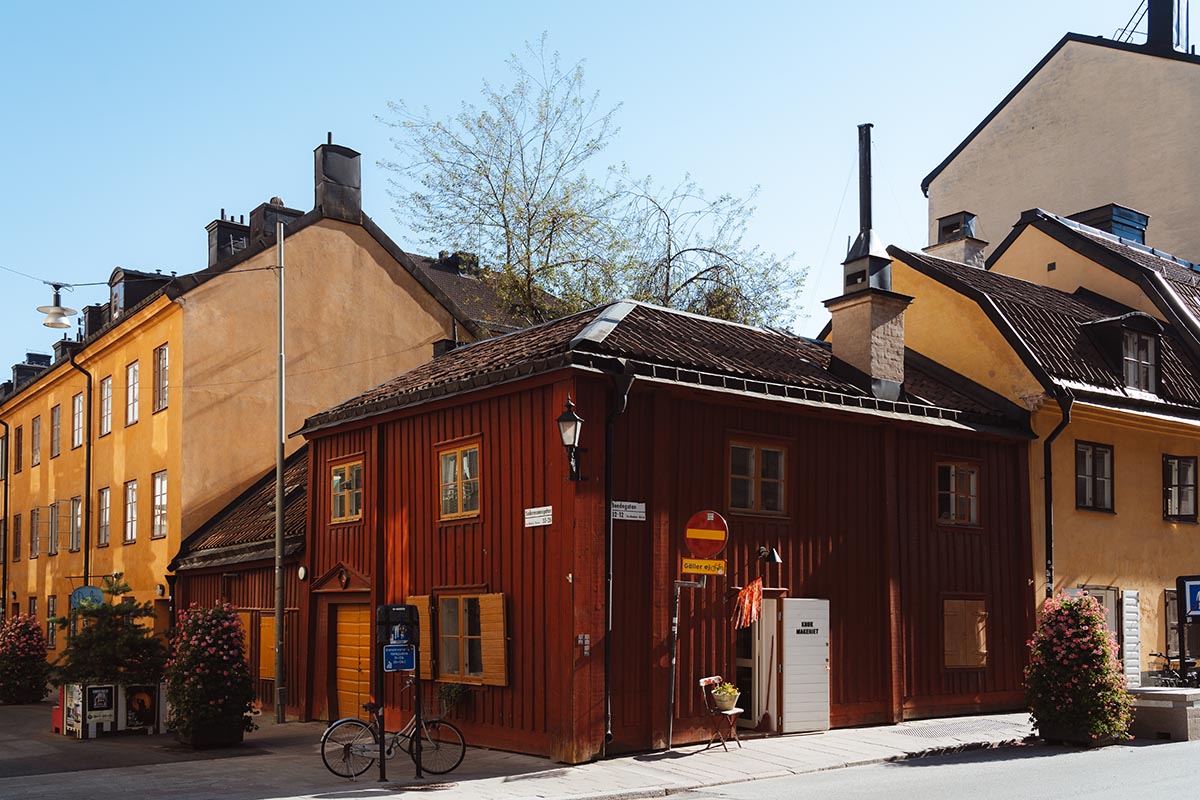 huizen in Sodermalm Stockholm