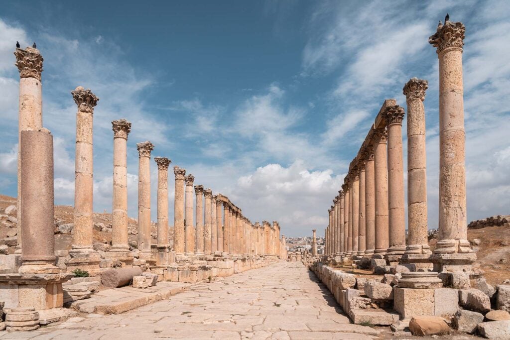 Jerash Jordanie