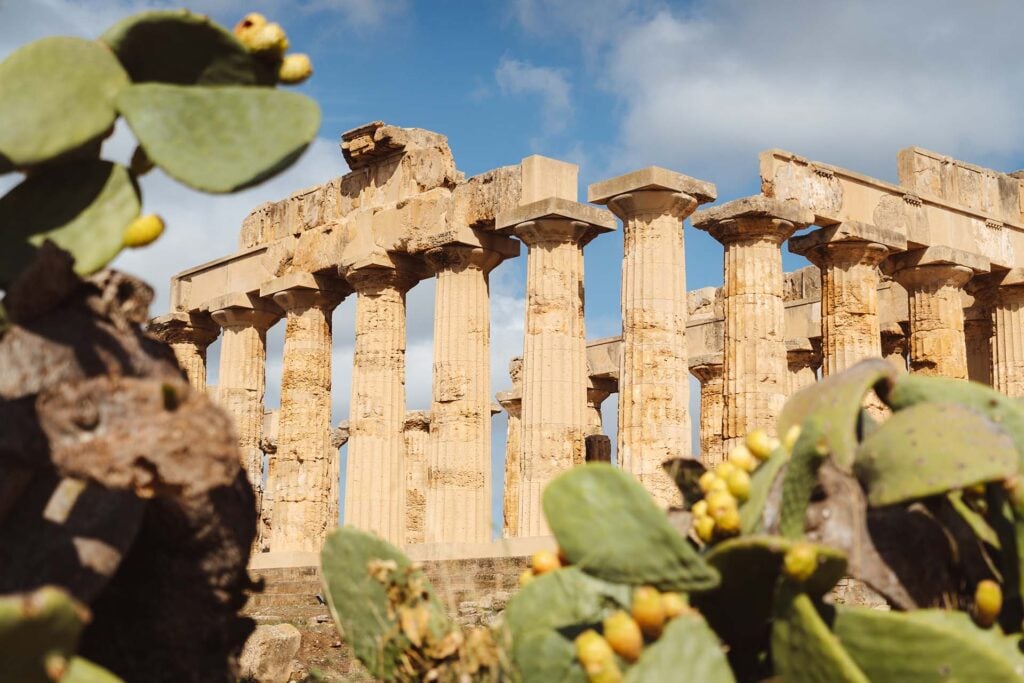 Griekse tempel Selinunte Sicilie