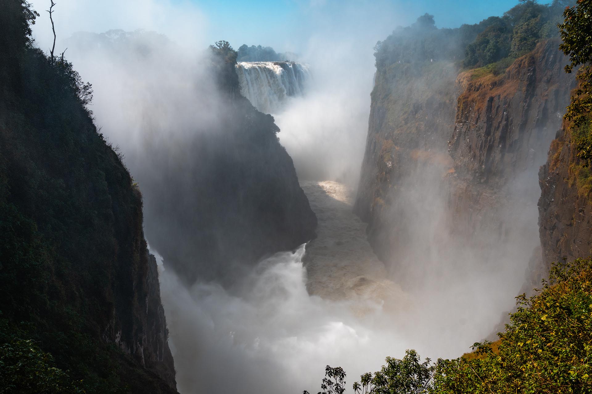 Victoria Falls in Zimbabwe