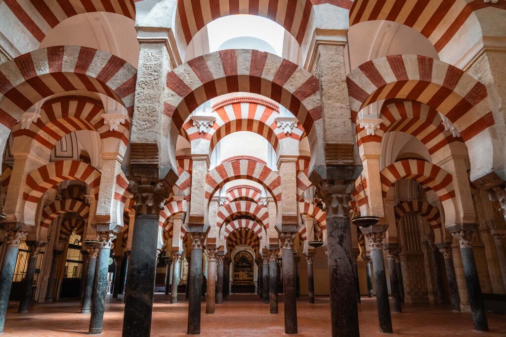 Arabische bogen in Mezquita Cordoba