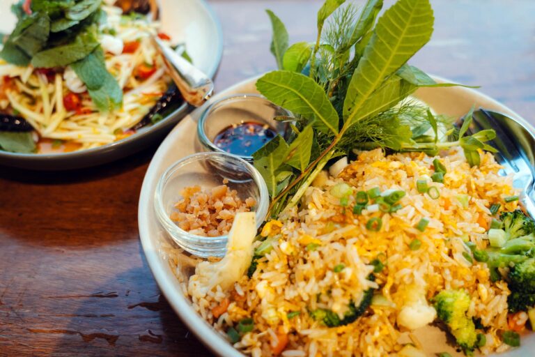 Thaise gebakken rijst