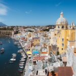 uitzicht op haven Procida