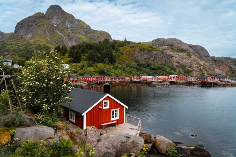 Fjord Nusfjord Lofoten